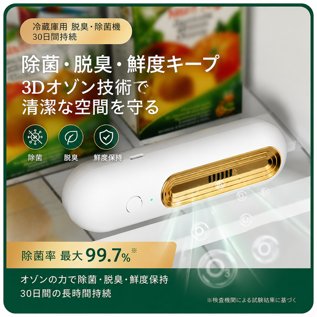 FreshGuard™ 冷蔵庫鮮度番