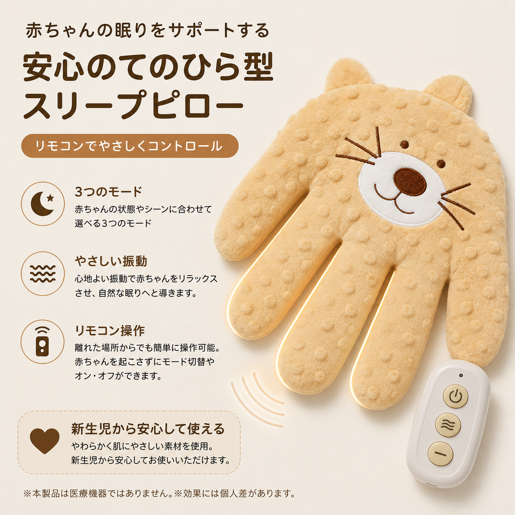 SleepyPalm™ おやすみ赤ちゃん手形